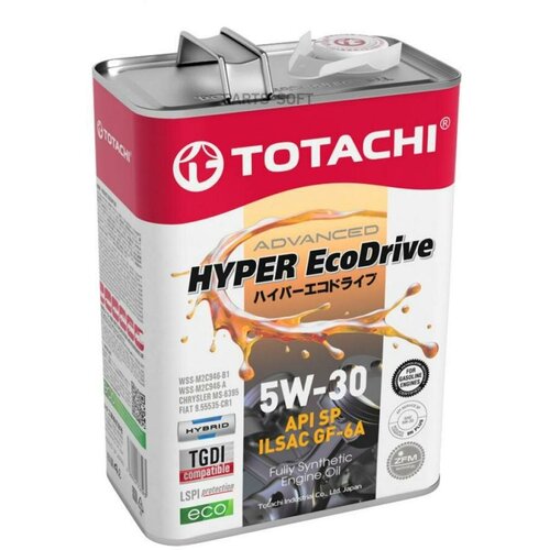 TOTACHI E0304 TOTACHI HYPER EcoDrive Fully Synthetic SP/GF6A 5W-30 (4л.)