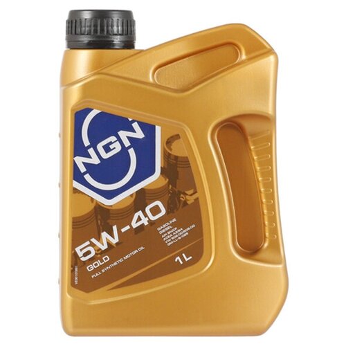 Моторное масло NGN GOLD 5W-40 Синтетическое 1 л
