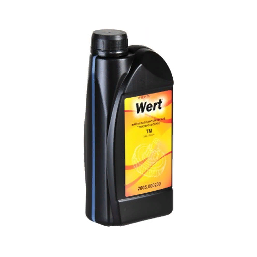 Трансмиссионное масло для садовой техники Wert 2005.000200, 12 шт, 1 л