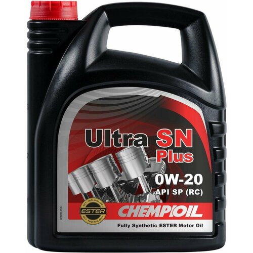 CHEMPIOIL Ultra SN Plus 0W-20 синтетическое моторное масло 4л