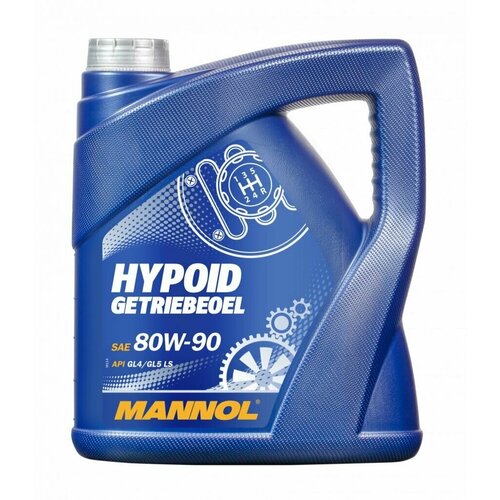 MANNOL Hypoid SAE 80W-90 GL-5 GL-4 LS гипоид. трансм. масло (4л)