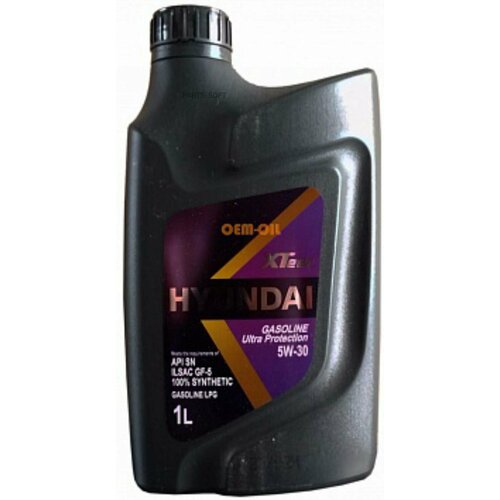 HYUNDAI-KIA 1011002 Масло моторное синтетическое Gasoline Ultra Protection 5W-30, 1л