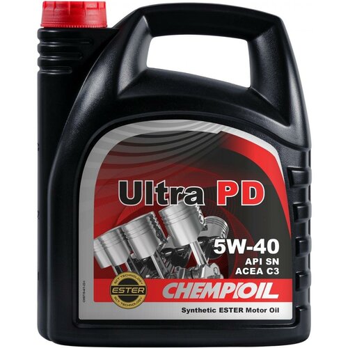 Синтетическое моторное масло CHEMPIOIL Ultra PD 5W-40, 4 л