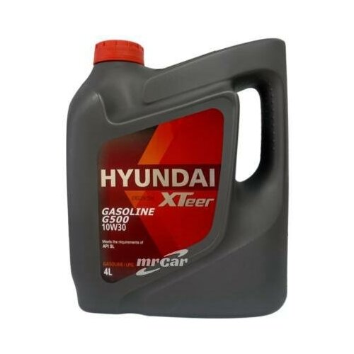 HYUNDAI-XTEER 1041157 масло моторное Gasoline G500 10W30 4L
