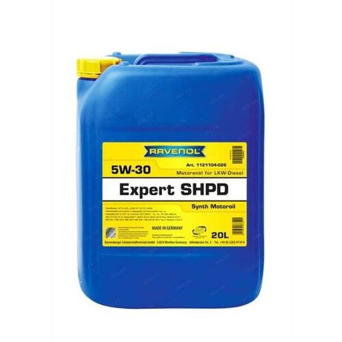 RAVENOL <4014835863491> Моторное масло RAVENOL Expert SHPD SAE 5W-30 (20л)