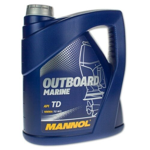 Масло Моторное Для Водной Техники Mannol 4Л Полусинтетика Outboard Marine 2T MANNOL арт. 1428