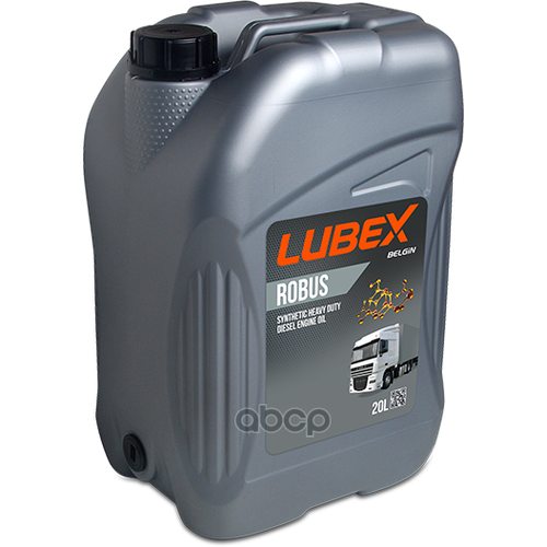 LUBEX L01907770020 LUBEX ROBUS PRO LA 10W30 (20L)_масло моторное! синт.\API CK-4/CJ-4, ACEA E9, Caterpillar, Cummins