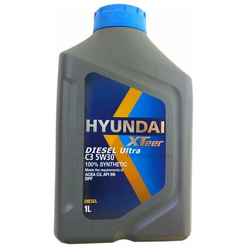 HYUNDAI XTeer Масло Синтетическое Моторное Diesel Ultra C3 5W30 1 Л