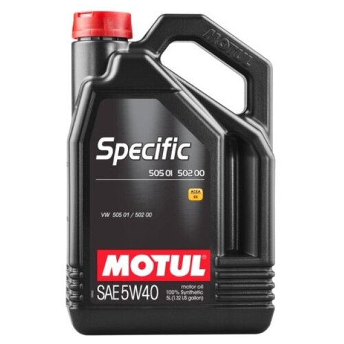 Моторное масло Motul Specific 505.01 5W40 5L
