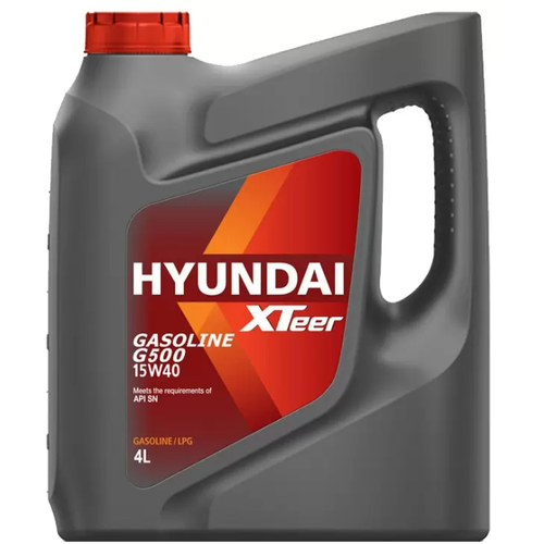 Моторное масло 1051043 HYUNDAI XTeer Gasoline G500 15W40 API SL 5л.