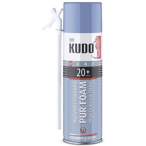 Бытовая монтажная пена Kudo Home 20+, всесезонная, 650 мл