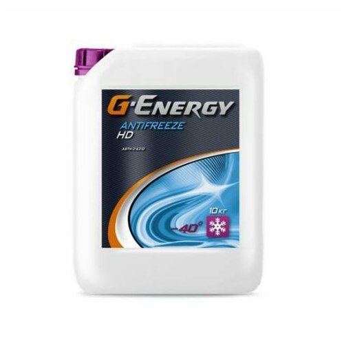 Антифриз G-Energy Antifreeze HD -40 красный 10 кг