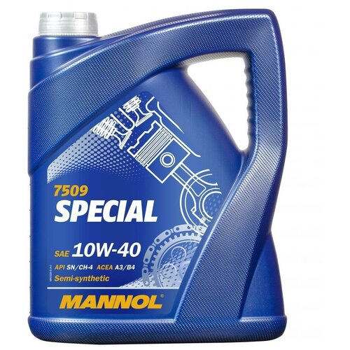 Масло моторное MANNOL Special 10w40 SG/CD 5л п/с арт. MN7509