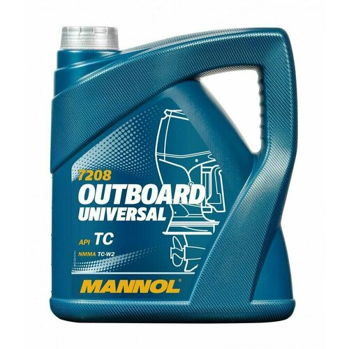 MANNOL 7208 2T OUTBOARD Universal TC-W2 4л Масло моторное