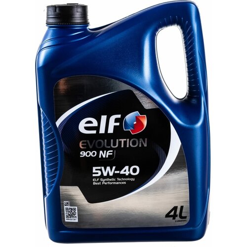 Моторное масло ELF Evolution 900 NF, 5W-40, 4л, синтетическое [11060501]