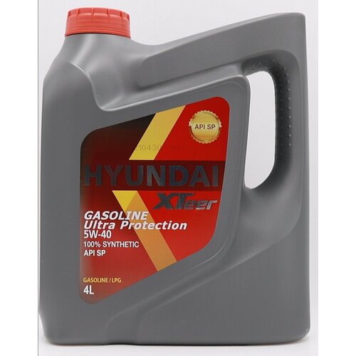Масло моторное Hyundai XTeer Gasoline Ultra Protection 5W40 4л