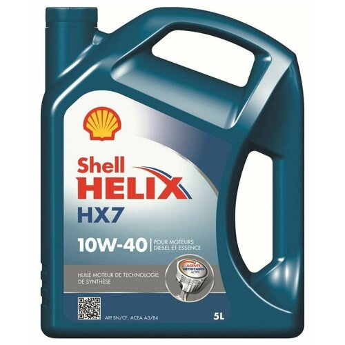 Моторное масло Shell Helix HX7 10W-40 5 л