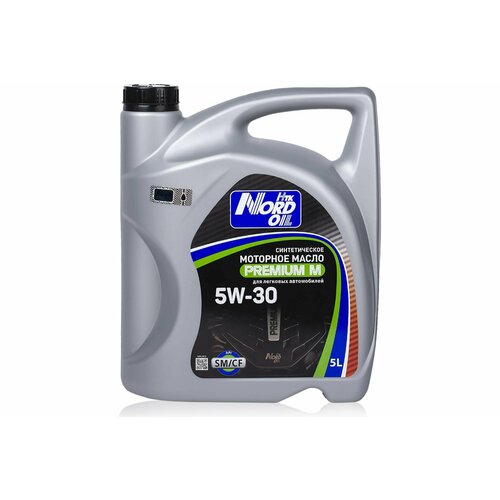 NORD OIL NRL073 Масло моторное Premium M 5W30 синтетика, 5 литров