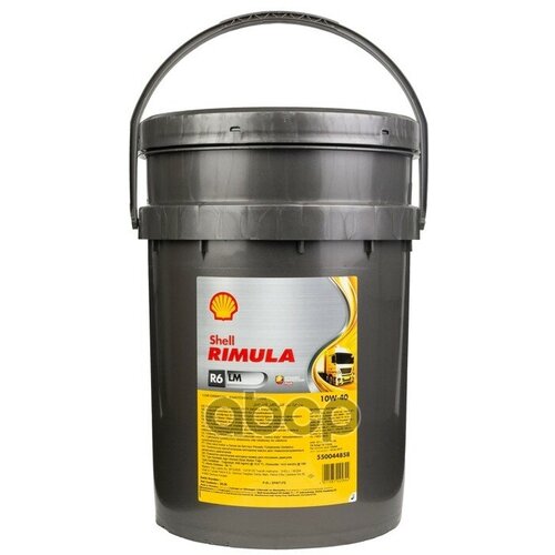 Shell Масло Моторное Shell Rimula R6 Lm 10W-40 Синтетическое 20 Л 550044858