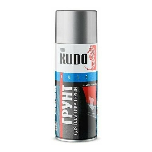 Грунт для пластика серый / 520 мл. / KUDO / KU-6020