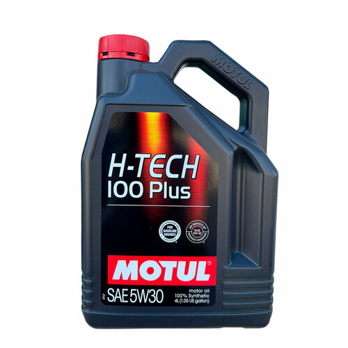 Моторное масло Motul H-Tech 100 PLUS 5W-30 SP, 4л
