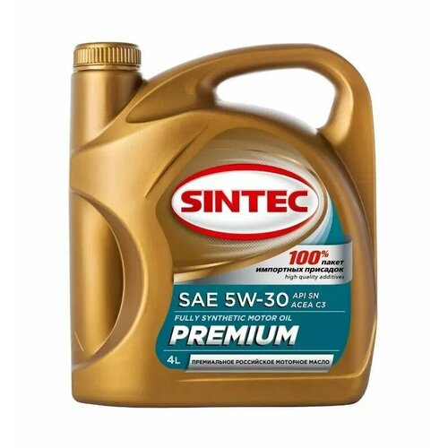 Масло моторное SINTEC Premium 5W-30 Синтетическое 4 л