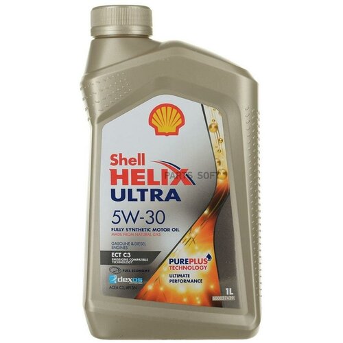 Shell Масло Моторное Синтетическое Helix Ultra Ect C3 5W-30 1Л 550046369
