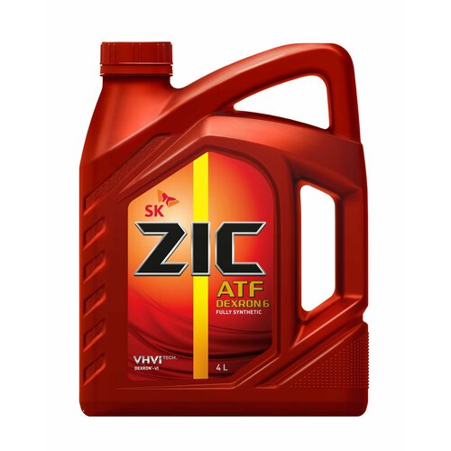 Трансмиссионное масло ZIC ATF Dexron 6 полностью синтетическое 4л 162630
