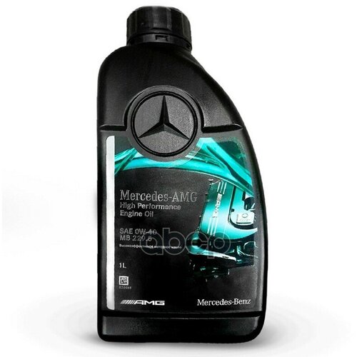 MERCEDES-BENZ 000989530411Fcce_масло Моторное! Engine Oil 0W40 (1L), Синт Mb 229.5 Amg