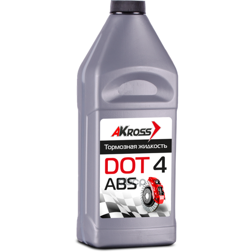 Тормозная Жидкость Dot-4 (Серебро) 910Г AKross арт. aks0004dot