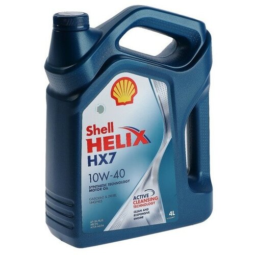 Масло моторное Shell Helix HX7 10W-40, п/с, 4 л 550040315