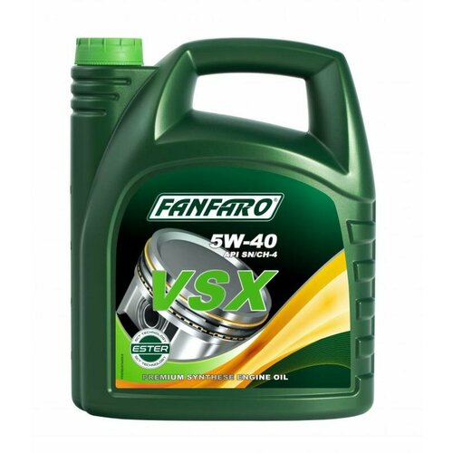 6702 FANFARO VSX 5W40 5 л. Синтетическое моторное масло 5W-40
