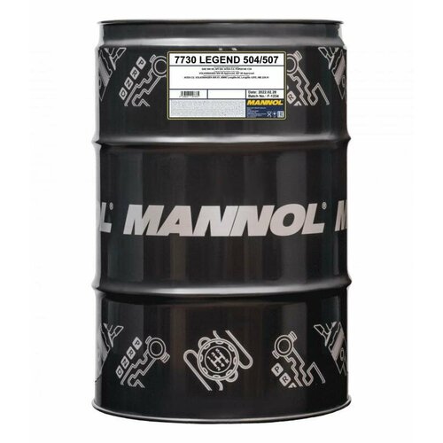 7730 MANNOL LEGEND 504/507 0W30 208 л. Синтетическое моторное масло 0W-30