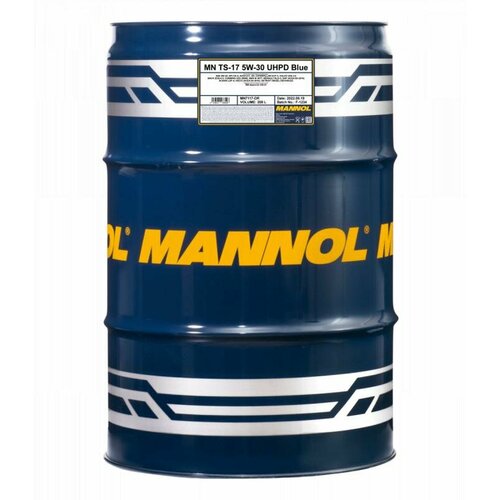 7117 MANNOL TS-17 UHPD BLUE 5W30 208 л. Синтетическое моторное масло 5W-30