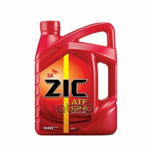 Масло Трансмиссионное Zic 4Л Синтетика Atf Sp 4 (Hyundai/Kia) Шт Zic арт. 162646