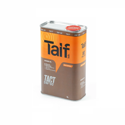 Масло моторное синтетическое TAIF Tact 5W30 API SL/CF, ACEA A3/B4, VW 502 00/505 00 MB 229.3 1 л