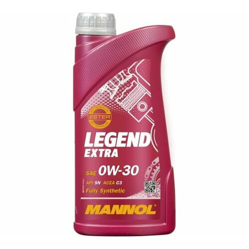 7919 Legend Extra SAE 0W-30, 79191, 1L, масло синтетическое, Mannol