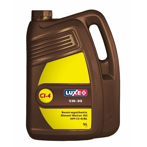 Моторное масло Luxe Diesel 5W-30 полусинтетическое 5 л