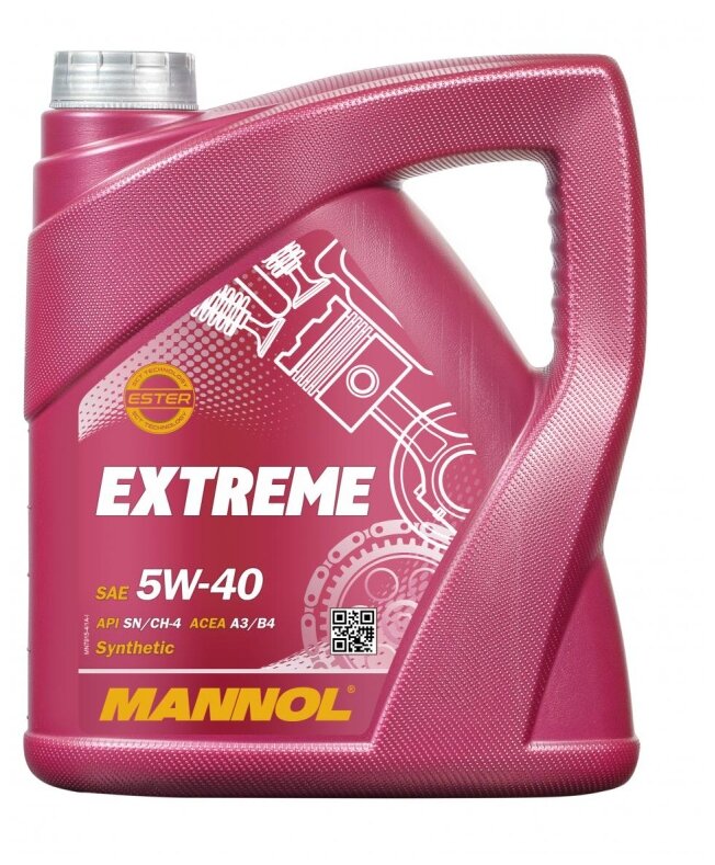 MANNOL Масло Моторное Extreme 5W40 (4Л)