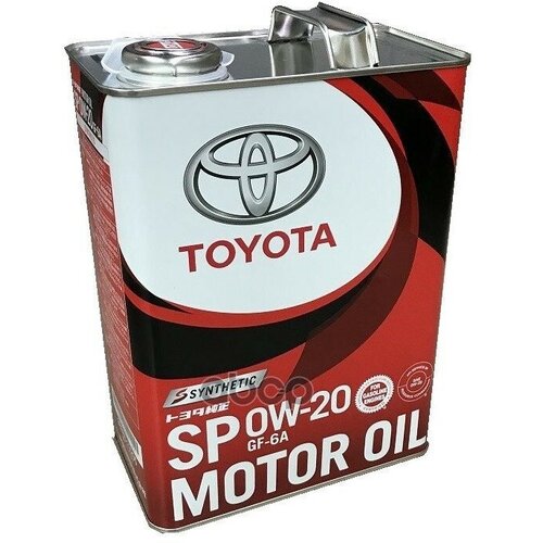 TOYOTA Масло Моторное Toyota Sp 0W-20, 4Л