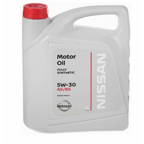 Моторное масло Nissan KE900-99943 5W30 синтетическое 5л