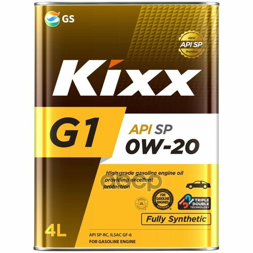 Kixx Масло Моторное Kixx G1 0W-20 Синтетическое 4 Л L215044te1