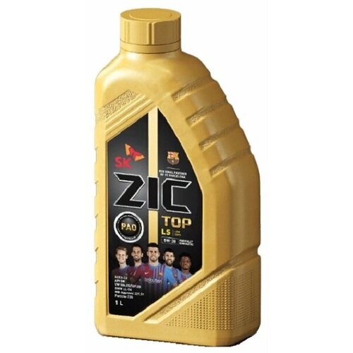 Zic Zic Top Ls 5W30 (1L) Пао 100% Синтетика Масло Моторное Api Sn, Acea C3, Vw 504.00/507.00, Mb 229.51, Bmw Longlife-04