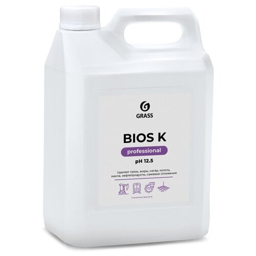 GRASS Высококонцентрированное щелочное средство Bios K, 5,6 кг