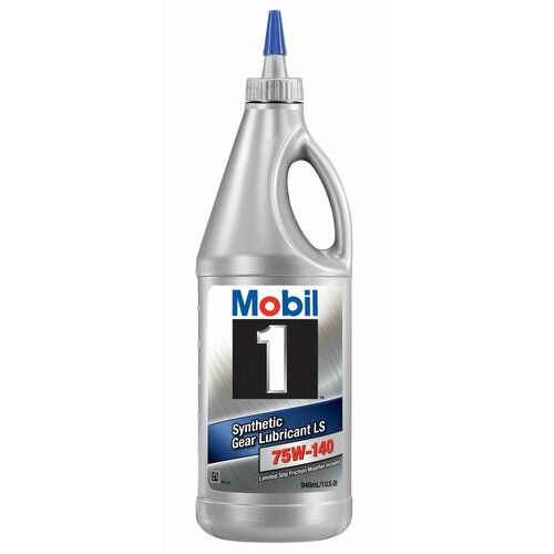 Масло трансмиссионное синтетическое MOBIL 1 SYNTHETIC GEAR LS 75W140 (946 мл.) MOB-75W140LS