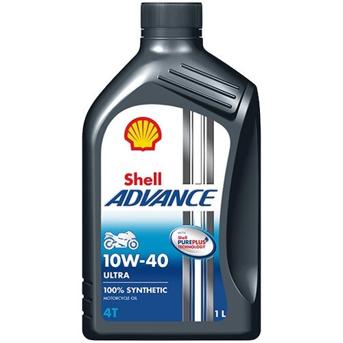 Моторное масло Shell Advance 4T Ultra 10W-40, 1 л