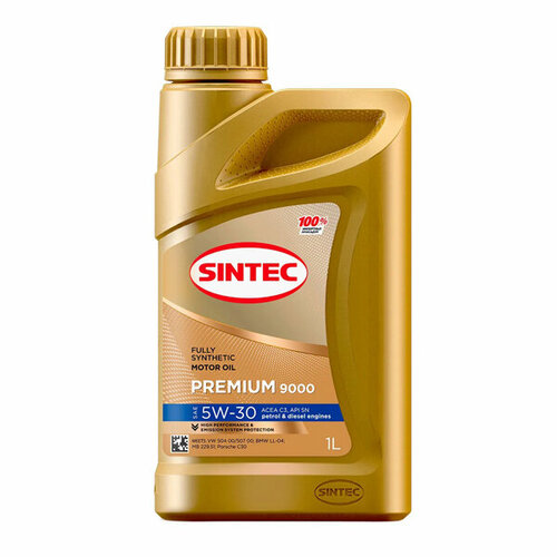 Моторное масло Sintec Premium 9000 5W-30 C3, 1 л