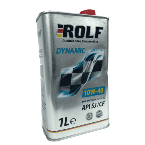 Масло Rolf Dynamic 10W40 SJ/CF п/синтетическое 1 литр
