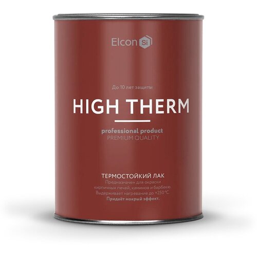 Лак термостойкий Elcon High Therm, 1 л