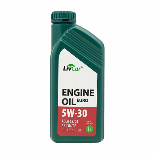 Моторное масло Livcar Engine Oil Euro 5W-30 C2/C3, 1 л